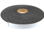 Fita de Vedação em PVC Preto Adesivado 1 Lado 03mm x 20mm x 10m