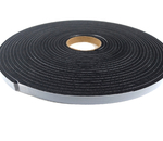 Fita de Vedação em Espuma Neoprene Preto Adesivo 1 Lado 4mm x 10mm x 10m 