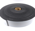 Fita de Vedação em Espuma de EPDM Preto Adesivado 1 Lado 6mm x 50mm x 10m