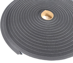 Fita de Vedação em Espuma de EPDM Preto Adesivado 1 Lado 10mm x 30mm x 10m