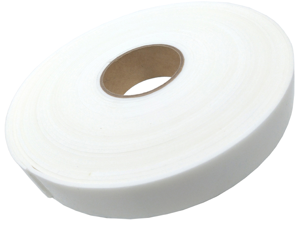 Fita de Vedação em EVA Branco Adesivado 1 Lado 03mm x 30mm x 10m